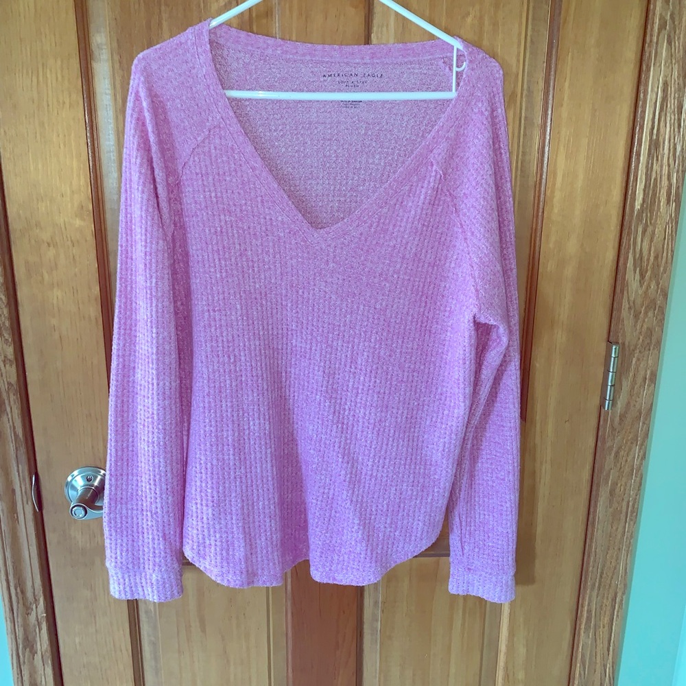 American eagle purple top